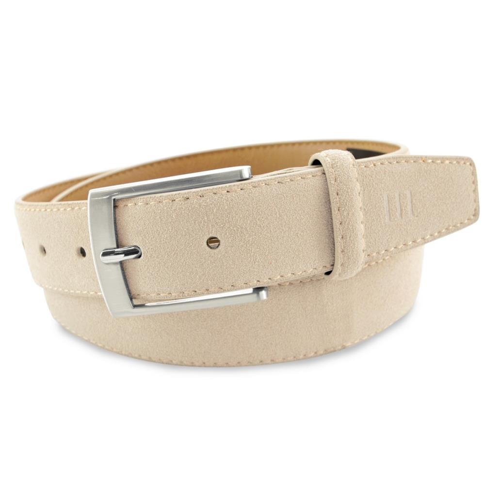 riem licht beige suede L - 1